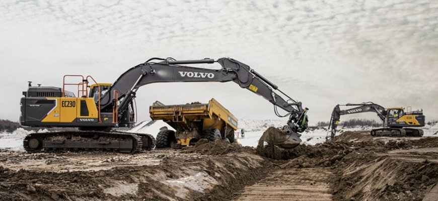 VOLVO CE FÜHRT EC230 ELECTRIC IN EUROPA EIN